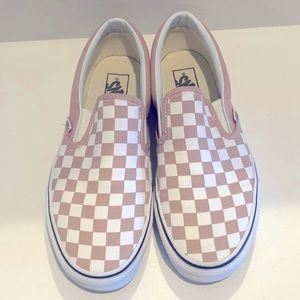 Womens size 10 Rose colored VANS great condition